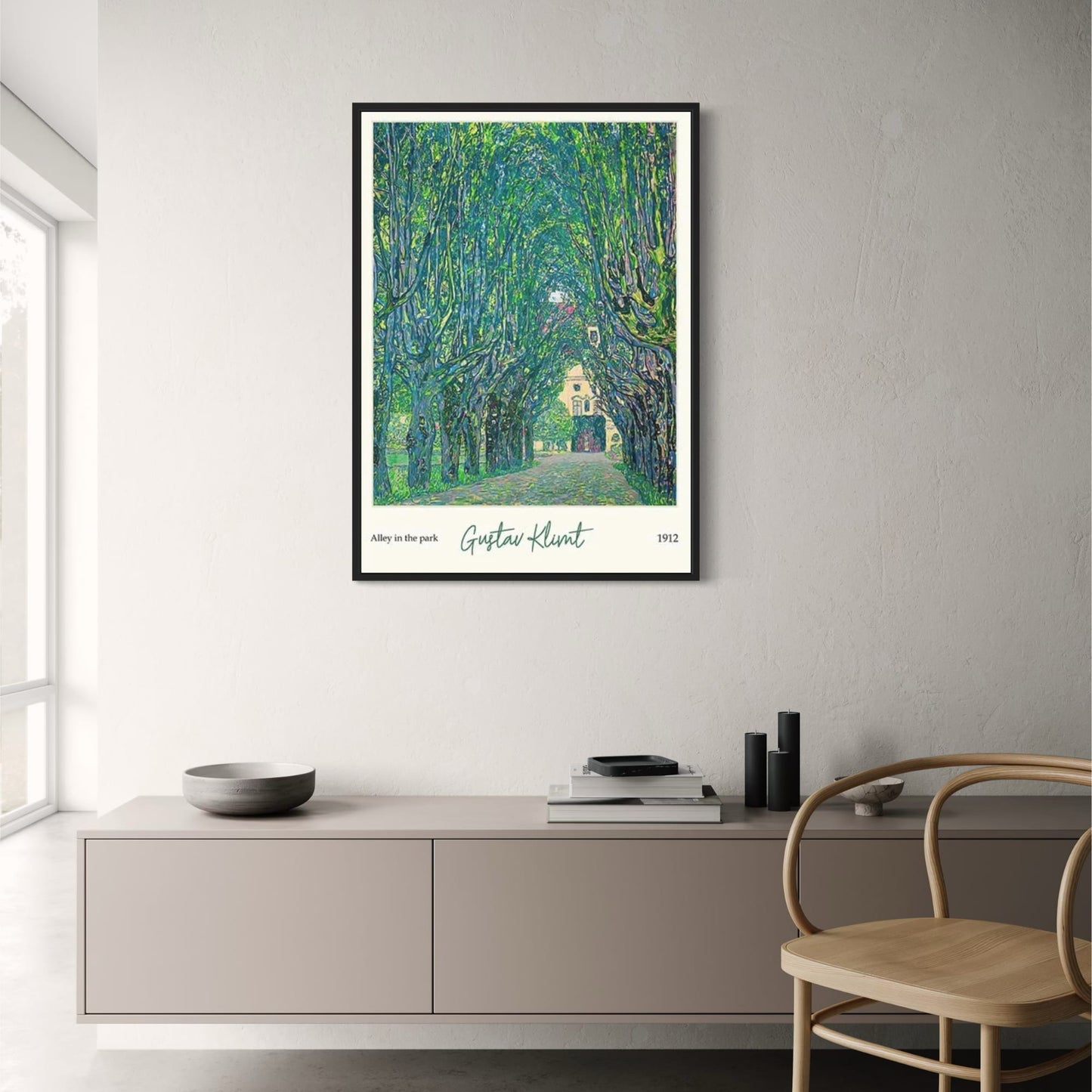 Klimt | Avenue to Schloss Kammer | Fine Art Landscape