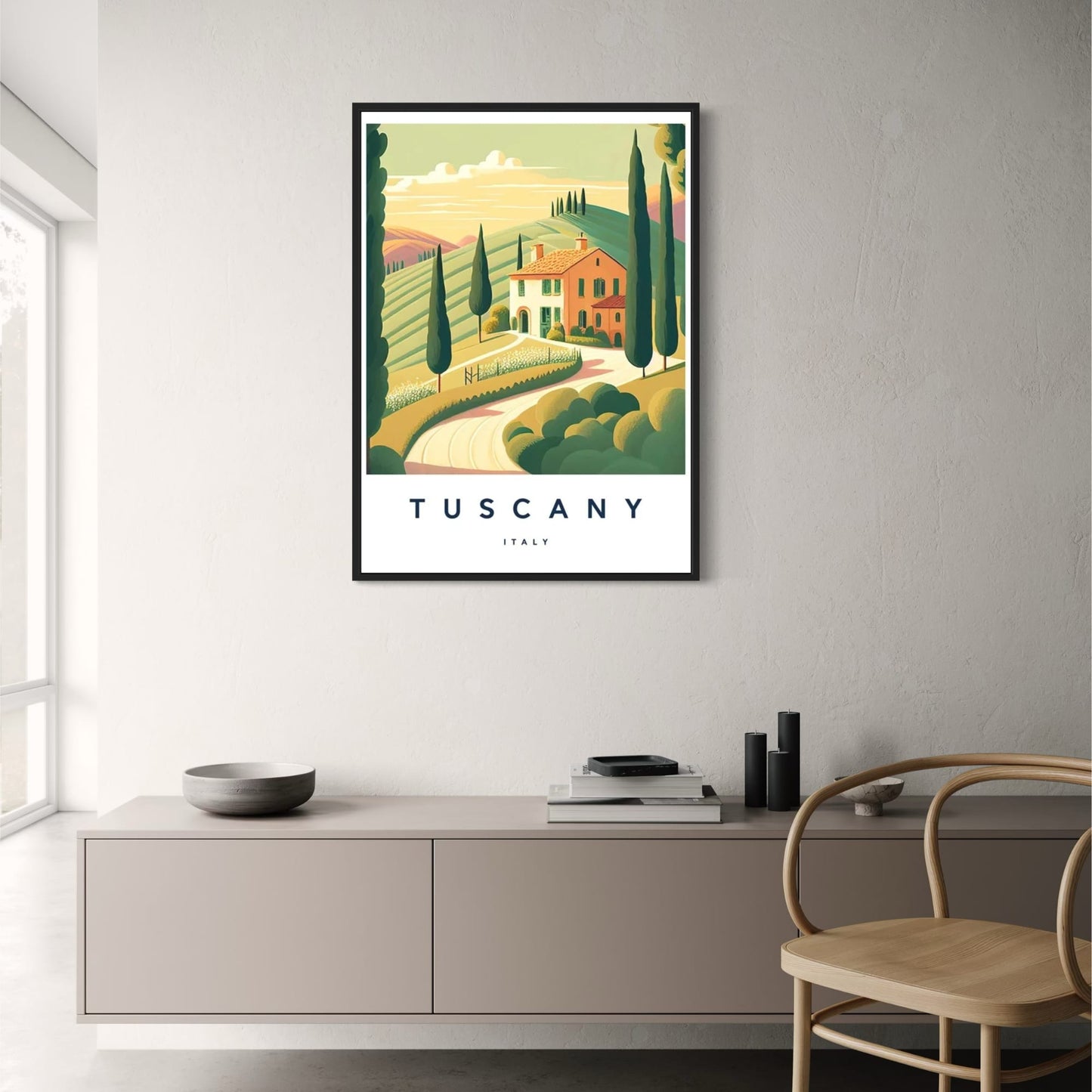 Tuscany Cityscape | Italian Urban Landscape