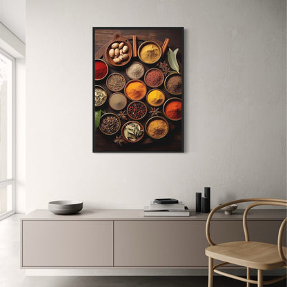 Warm Kitchen Vibes | Spice Themed Culinary Decor
