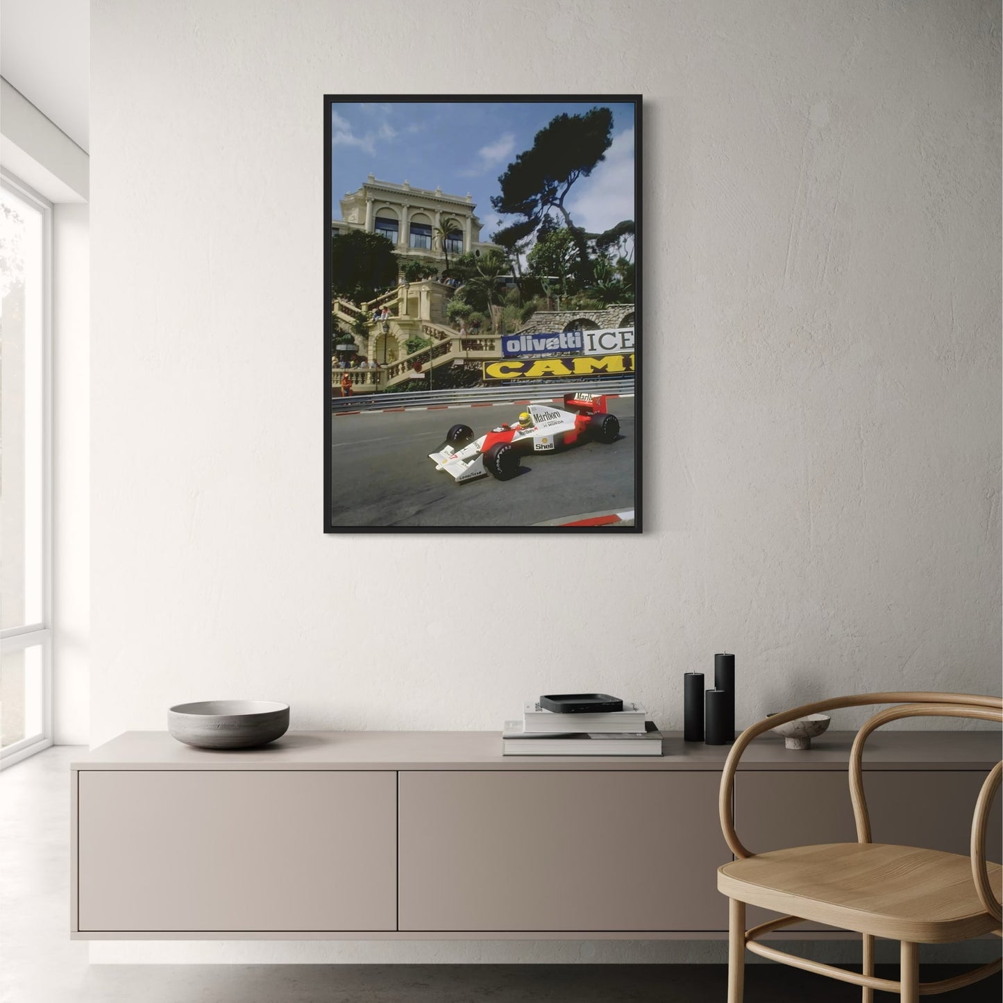 Vintage Monaco F1 | Ayrton Senna MP4/5