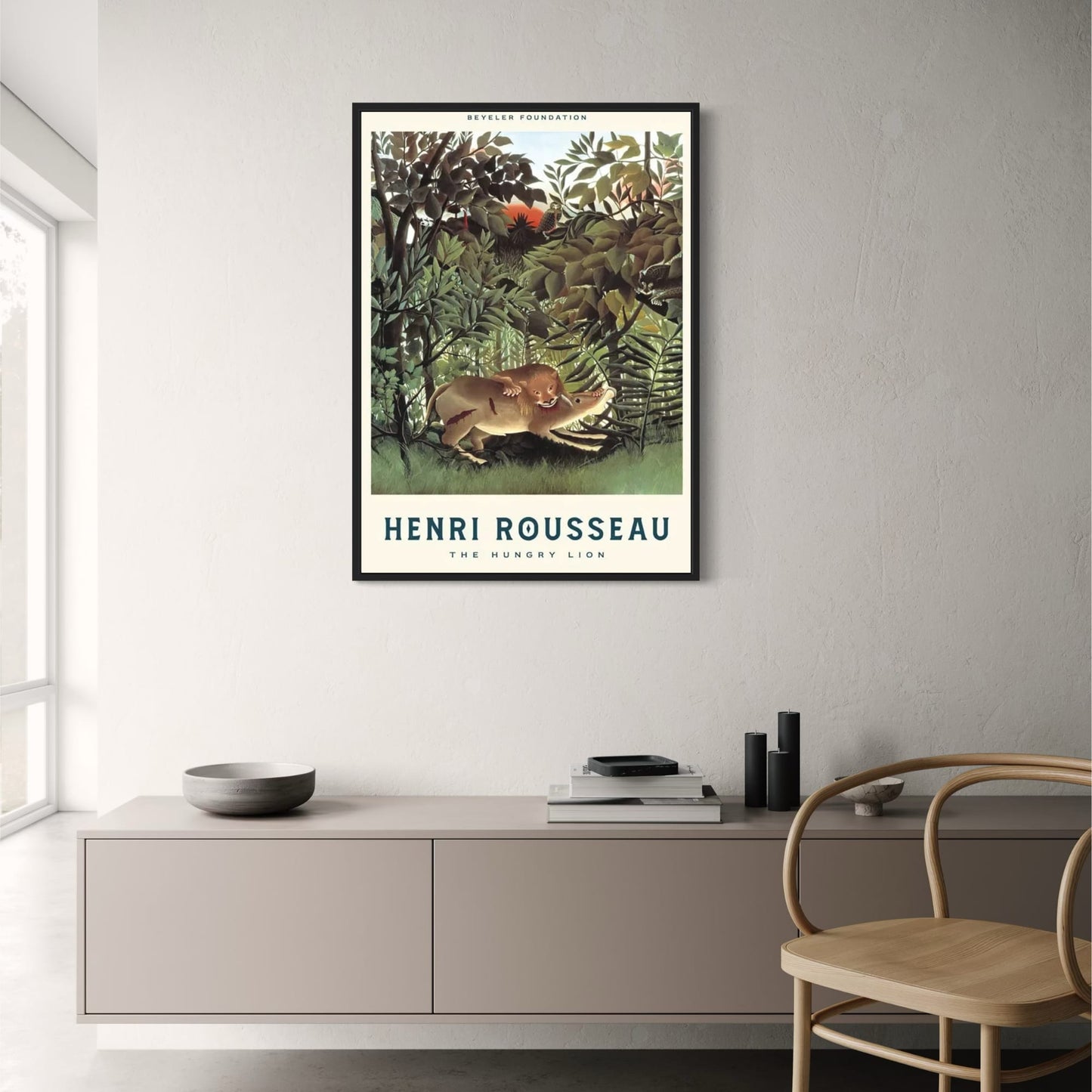 Henri Rousseau | Vintage Jungle Wildlife