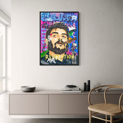 Scarface & Mona Lisa | Graffiti Abstract