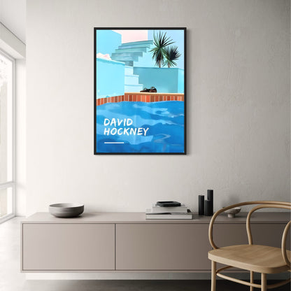 David Hockney | Artistic Swimming Pool | Modern Art