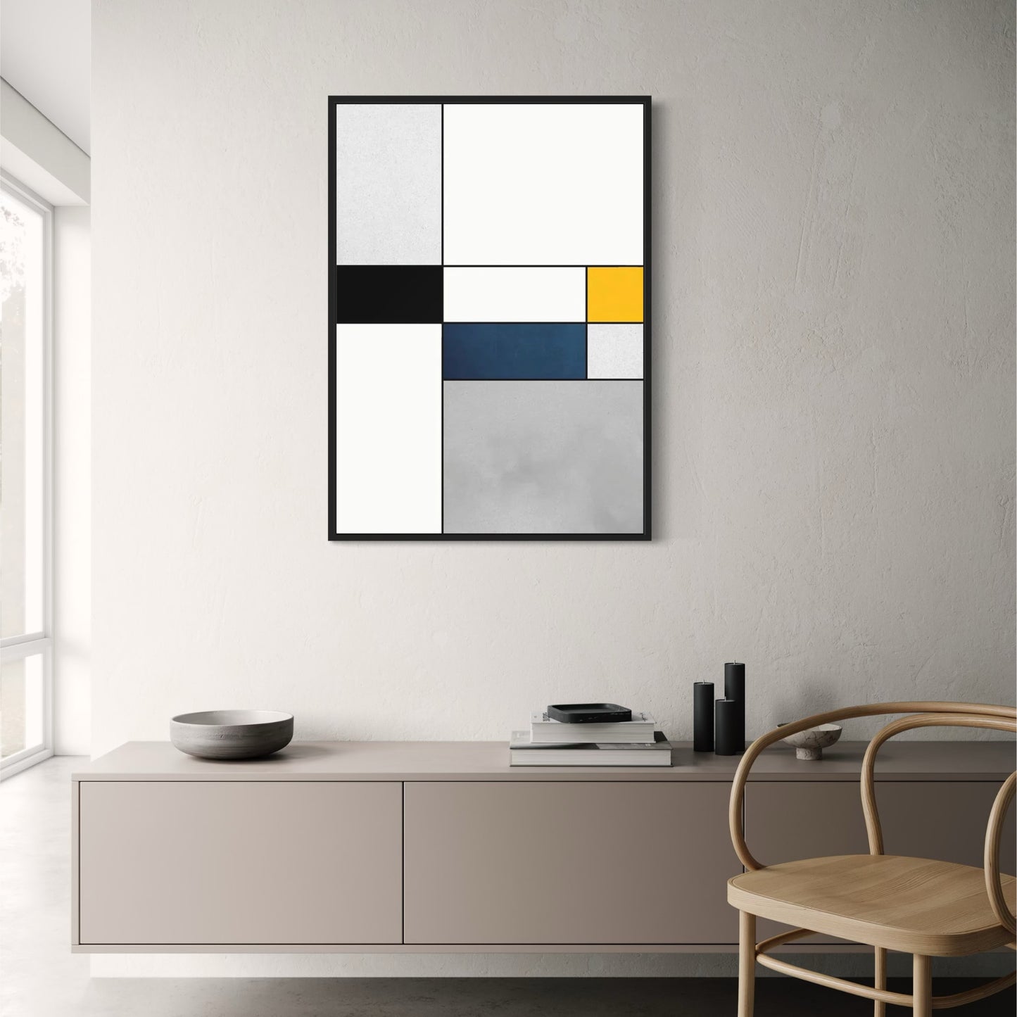 Piet Mondrian | Abstract Composition | Modern Art