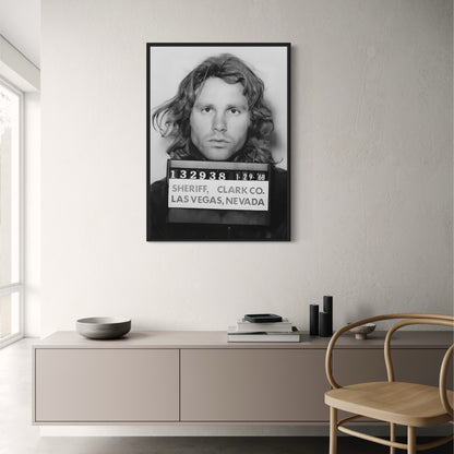 Jim Morrison Mugshot | Vintage Style
