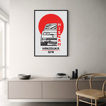 Nissan Hakosuka GTR | Classic Japanese Car Art