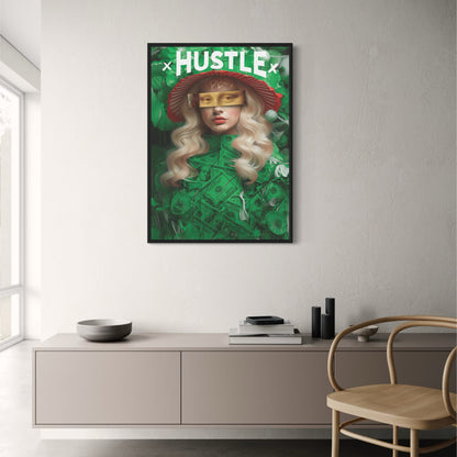 Hustle | Modern Office | Black & White Typography