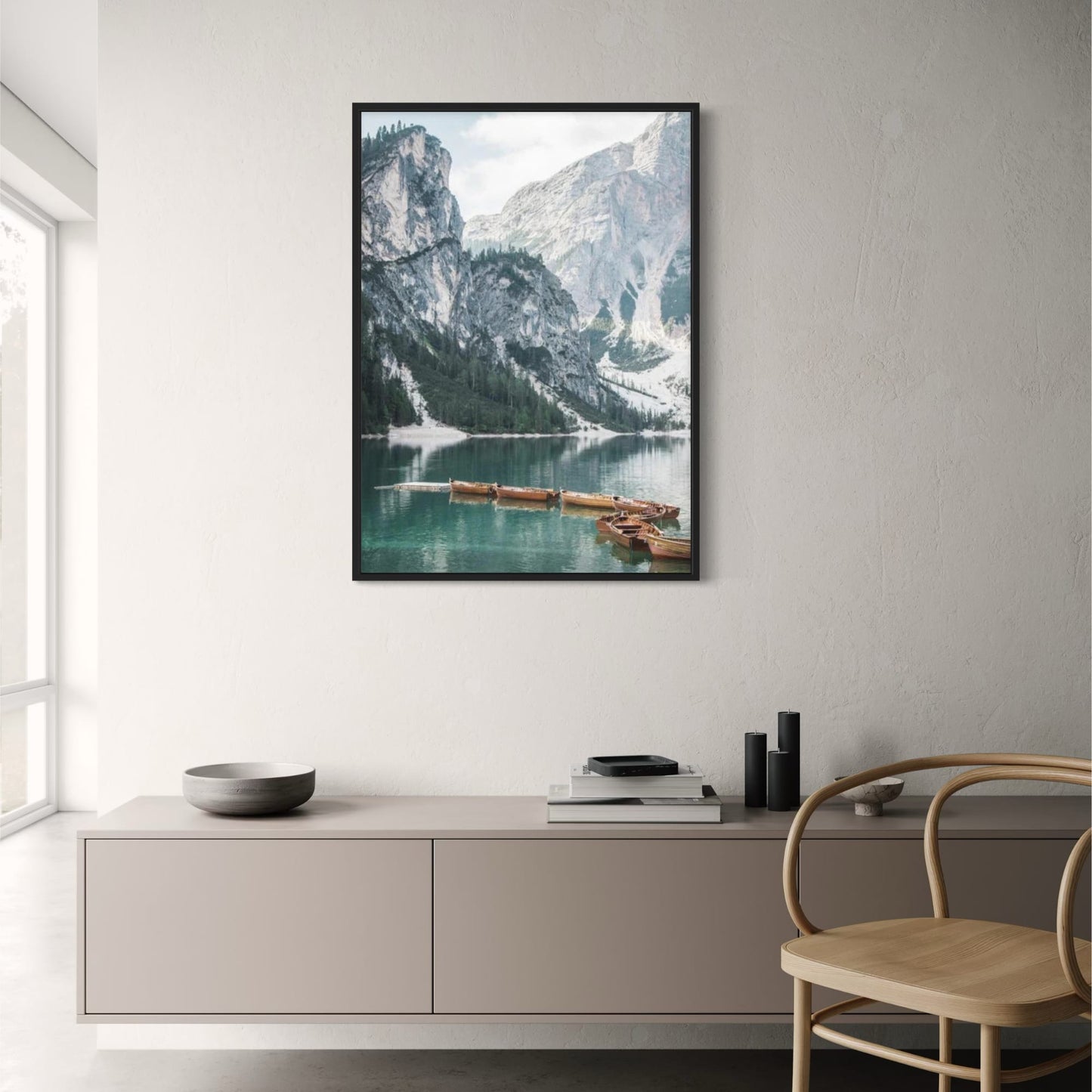 Braies Lake 2 | Nature poster | Ice Lake