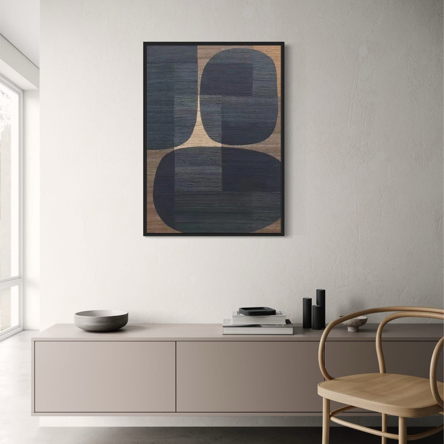 Subtle Layers | Contemporary Wall Art | Abstract Design Poster | Home Decor | Artwork for Living Room, Bedroom, or Office | Minimalist Visual Art Print