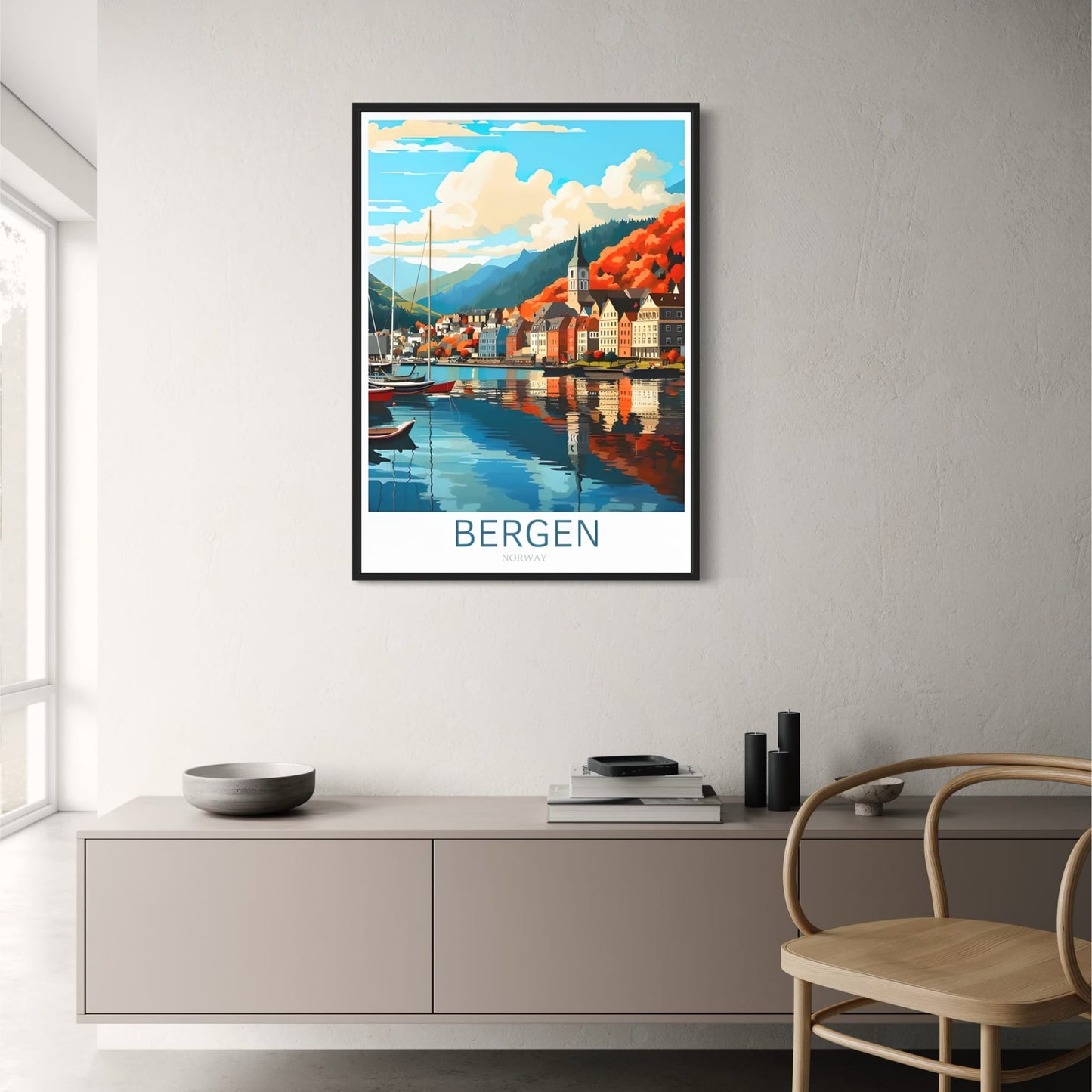 Bergen Norway | Scenic Travel Art