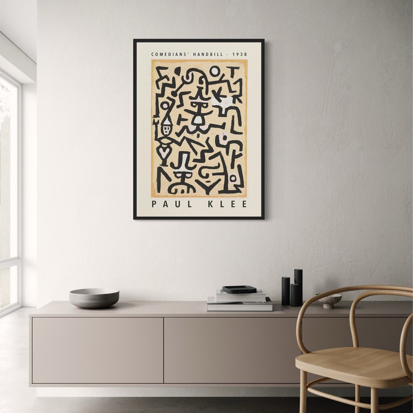Paul Klee | Comedians Handbill 1938 | Abstract Art