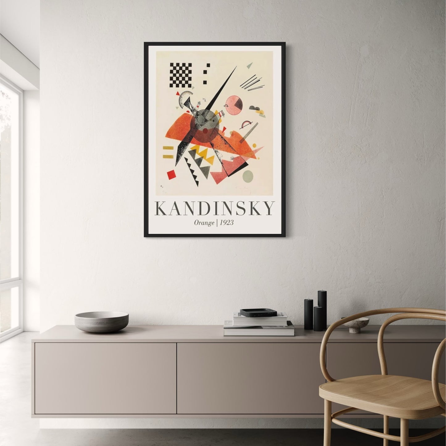 Orange | Wassily Kandinsky | 1923 | Modern Art Exhibition Poster