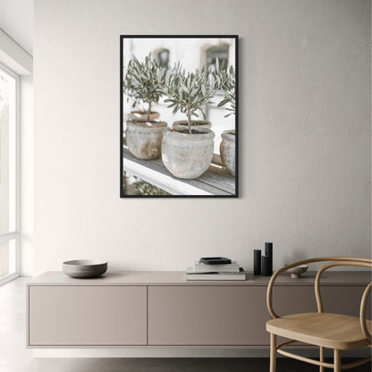Italy Landscape | Olive Garden Scenery Art