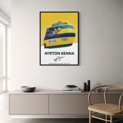 Formula 1 Helmet Canvas Art
