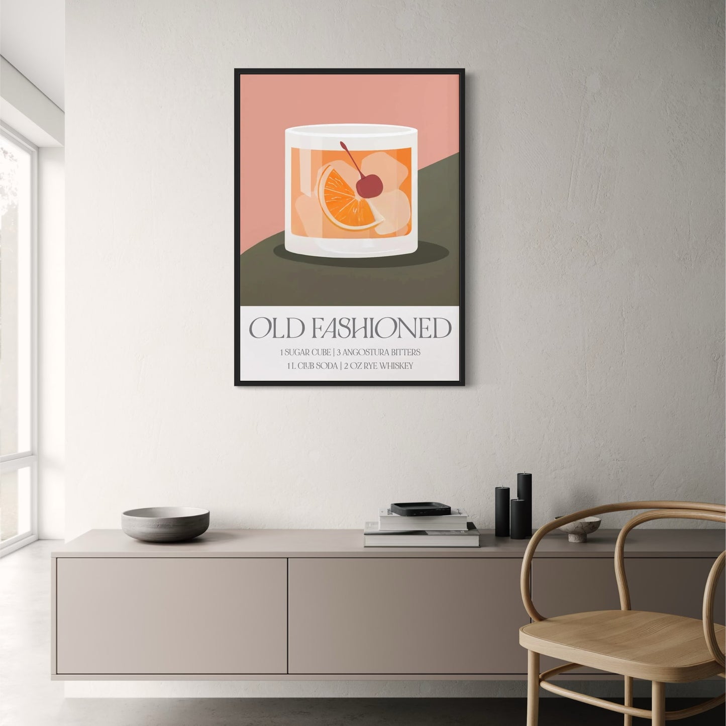 Old Fashioned Recipe | Vintage Bar Decor