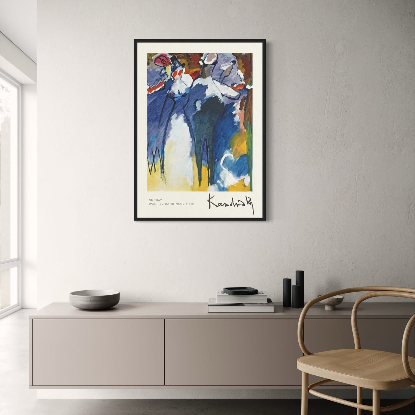 Wassily Kandinsky | 1911 Abstract | Colorful Modern Art