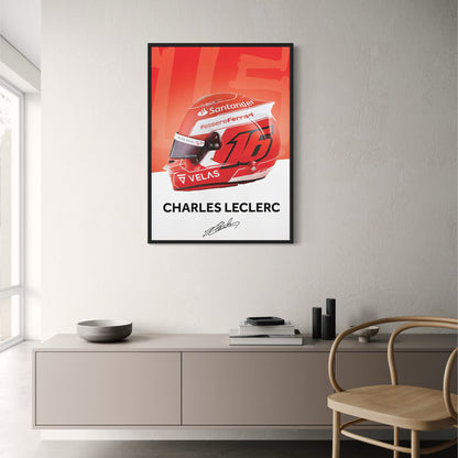 Formula 1 Helmet Canvas Art
