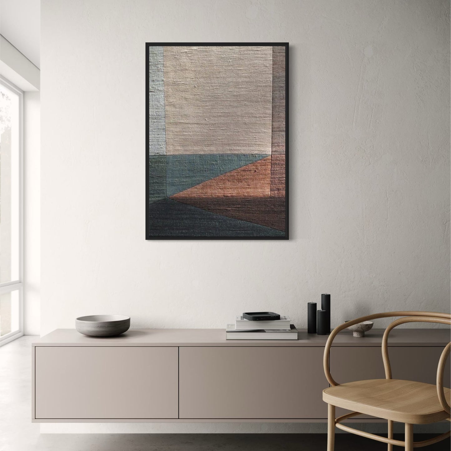 Abstract Tonal Textures | Modern Home Art Poster | Textured Wall Decor | Minimalist Design for Living Room | Office or Bedroom Wall Art