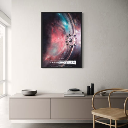 Nordic Style | Interstellar Movie | Space Sci-Fi Canvas