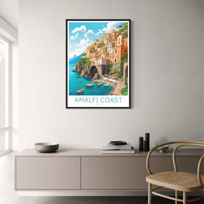 Amalfi Coast Beauty | Scenic Italy Travel Art