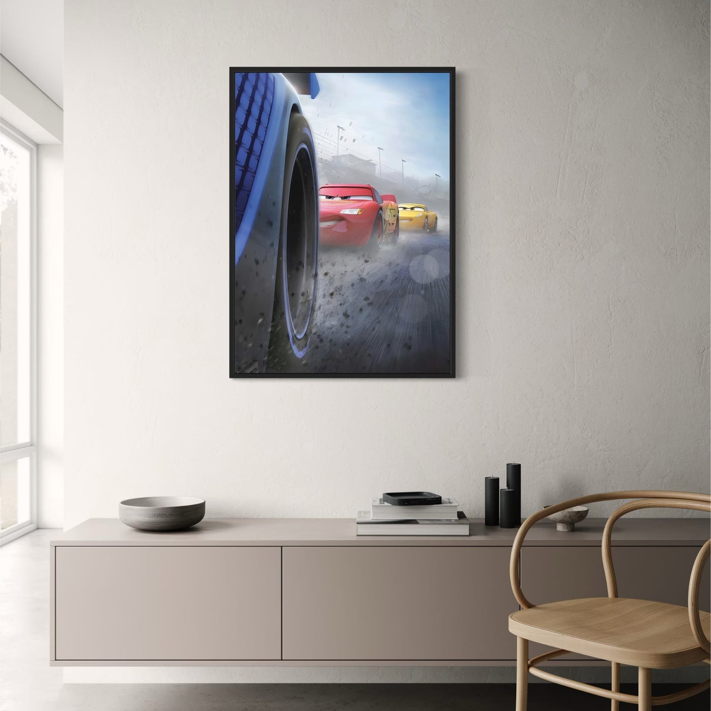 Cars Movie Poster | Cars on Track
