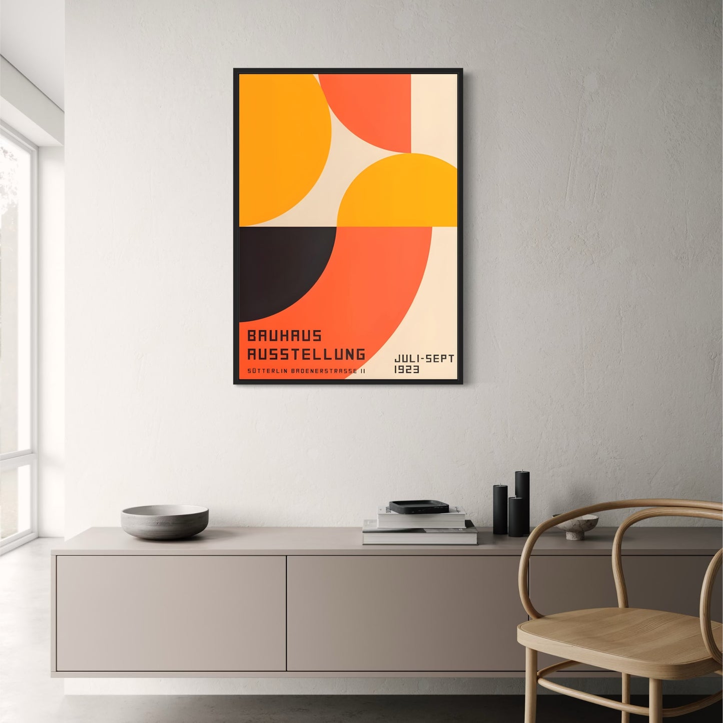 Bauhaus Geometric Abstraction | Color Rings