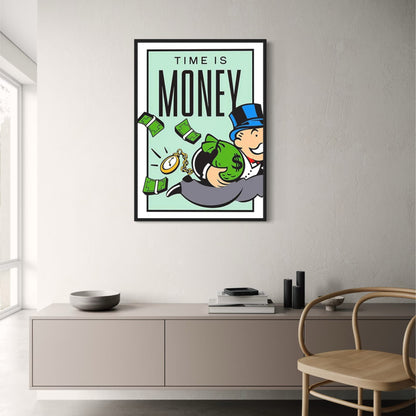 Monopoly | Time is Money Design | Colorful Artwork