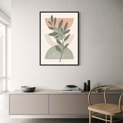Rooted in Style | Poster | Artistic Home Decor | Beautiful Wall Art Decoration | Nature Inspired Print
