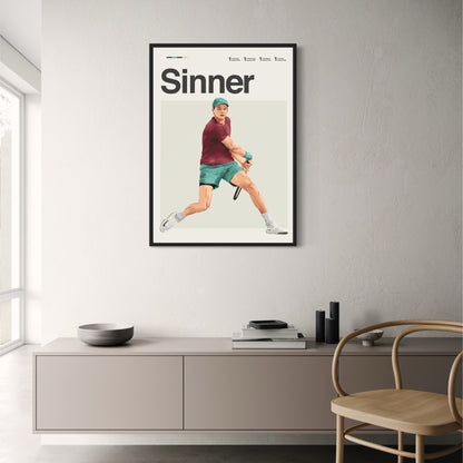 Jannik Sinner | Modern Tennis Art