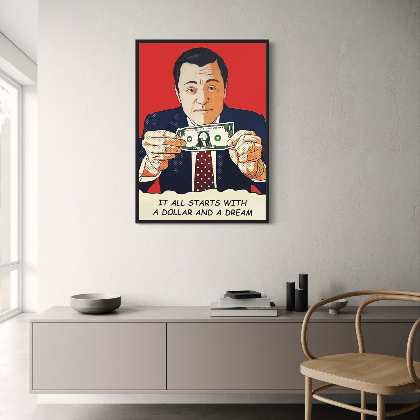 The Wolf of Wall Street | Leonardo DiCaprio Movie Art