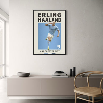 Erling Haaland | Soccer Star Wall Art