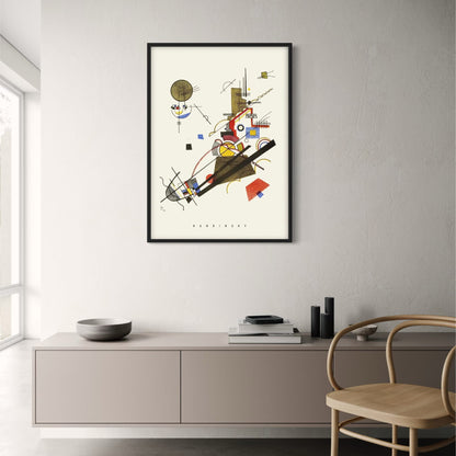 Kandinsky's Joyous Ascent | Vibrant Abstract