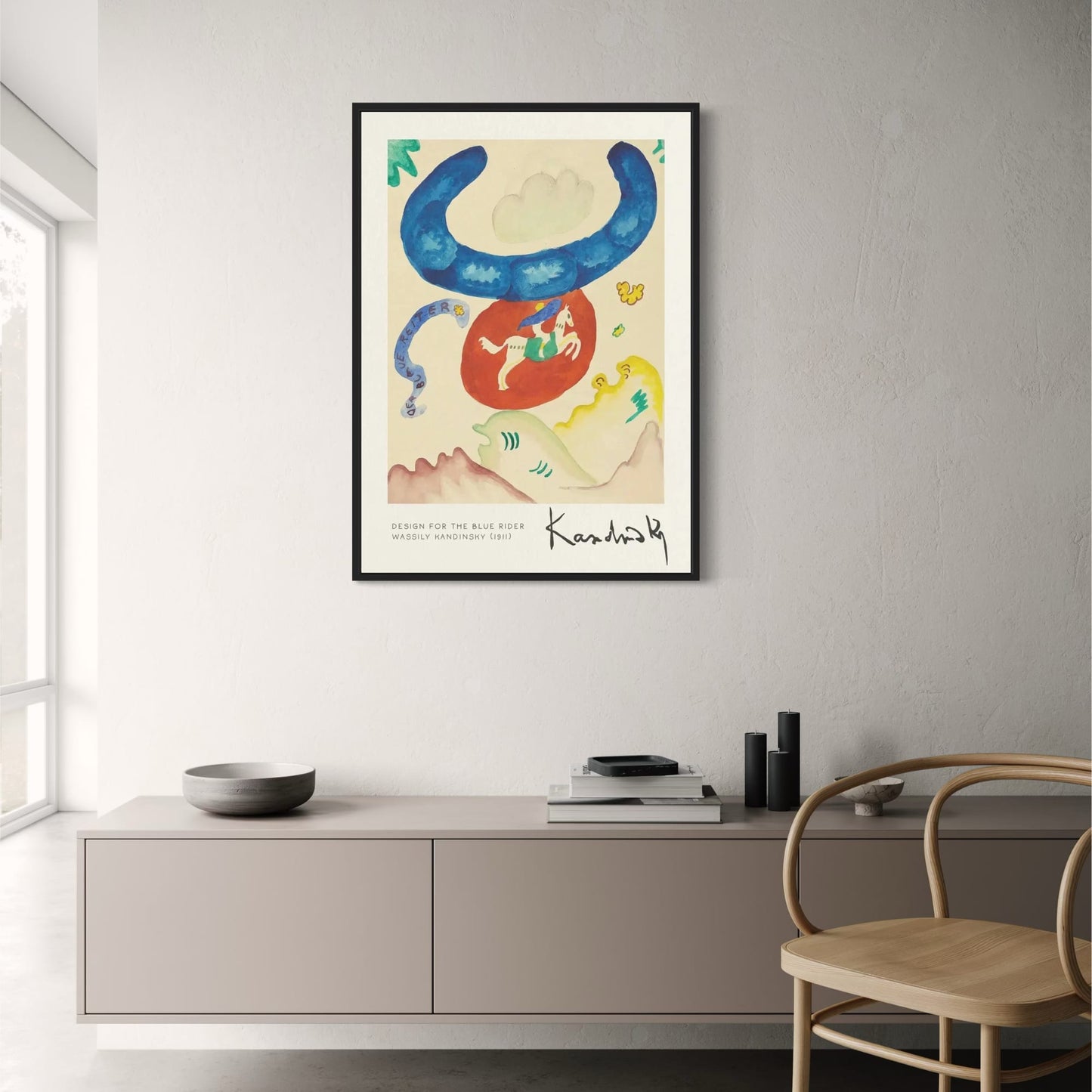 Wassily Kandinsky | The Blue Rider | Vintage Abstract 1931