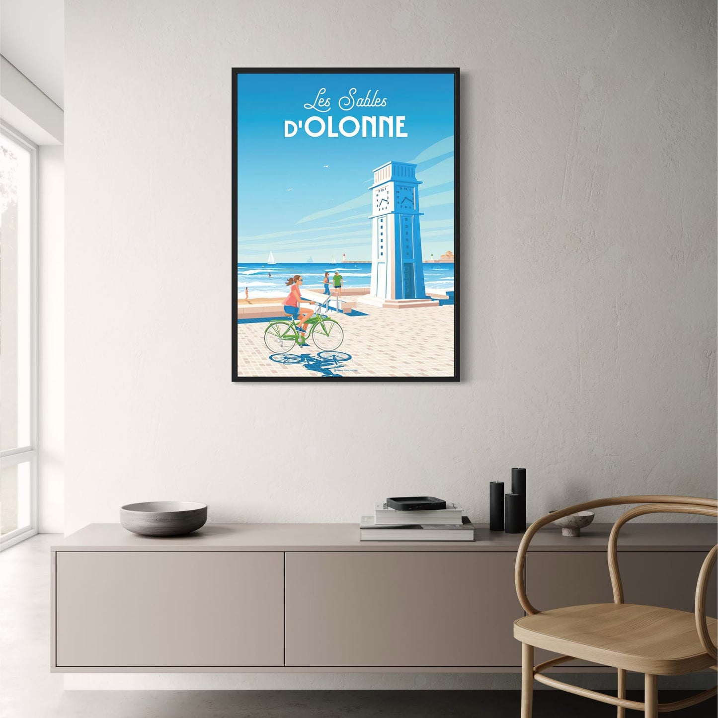 Clock Tower | Les Sables d'Olonne | Nautical Charm