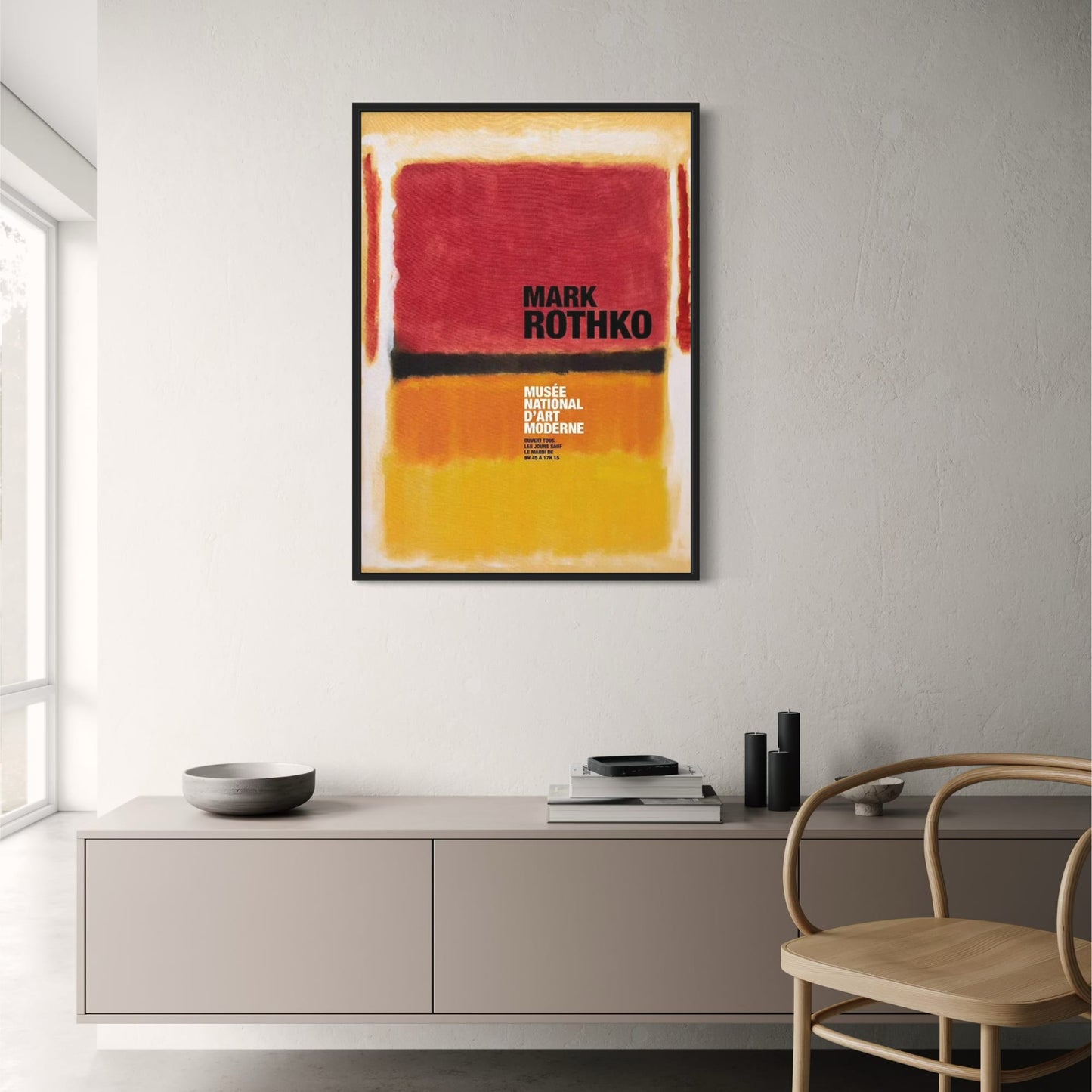 Mark Rothko | Violet, Orange, and Red Abstract