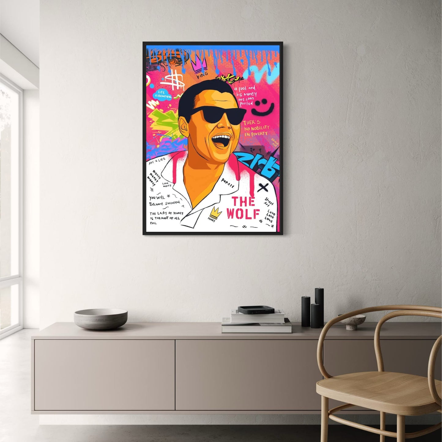 Wolf of Wall Street | Leonardo DiCaprio Canvas
