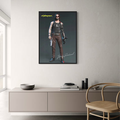 Cyberpunk 2077 | Johnny Silverhand | Sci-Fi Gaming Art