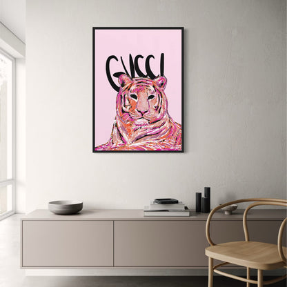 Gucci Tiger | Wildlife Fashion Illustration
