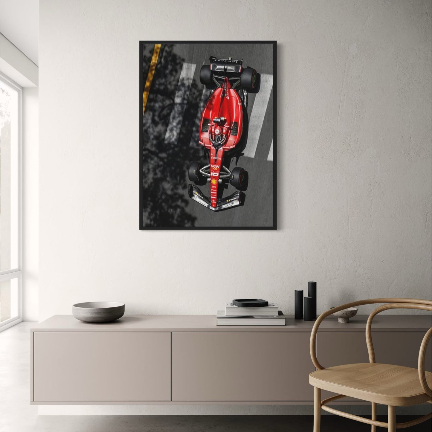 Senna Grand Prix | Abstract Graffiti Racing | Leclerc Supercar