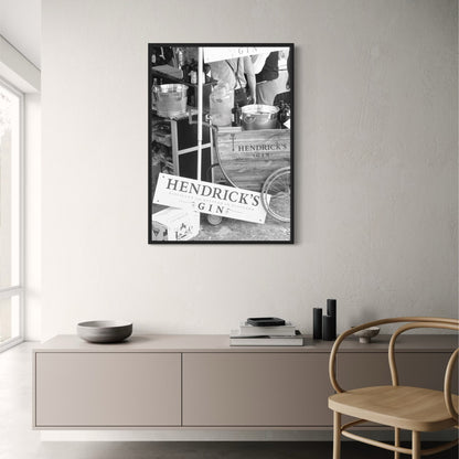 Hendricks Gin | Vintage Style | Bar Decor