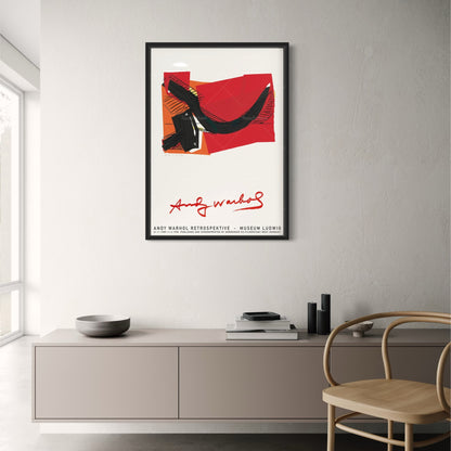 andy warhol utstllningsaffisch sovjetkonsttryck / utskrivbar sovjetisk konstaffischposter