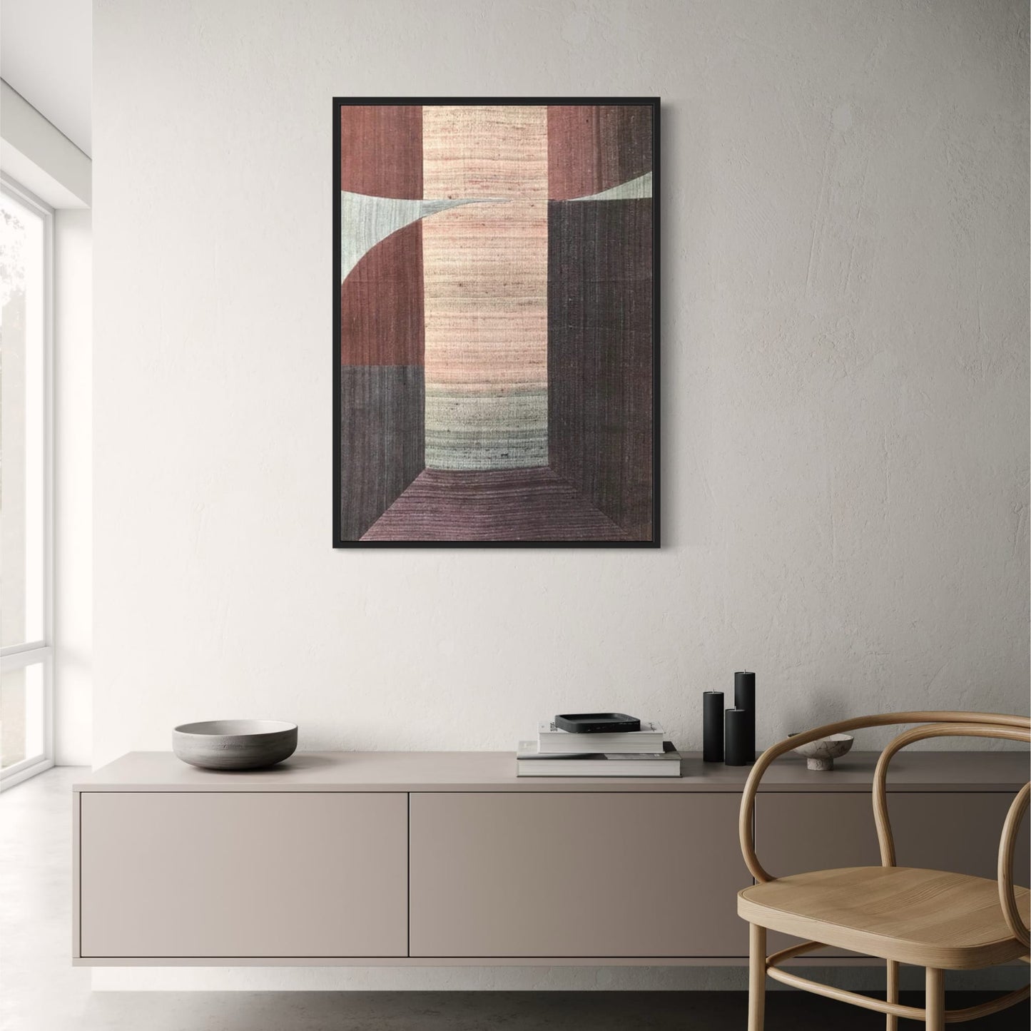 Neutral Harmony Poster | Artwork Print | Home Decor | Wall Art | Aesthetic Visual Artwork
