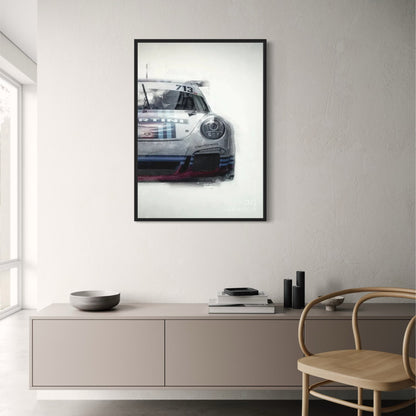 Martini Racing | Modern Sports Car | Vibrant Design