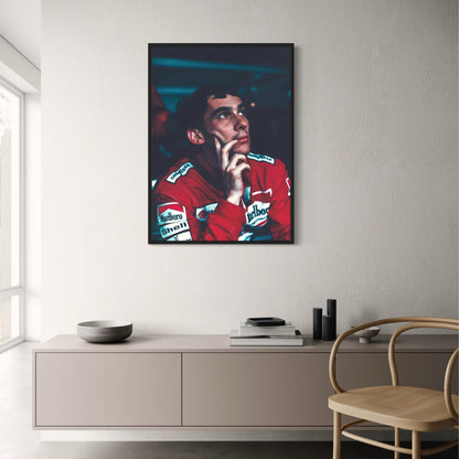 Ayrton Senna | F1 Racing Legend Art