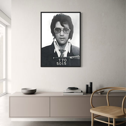 Elvis Presley | Vintage Mugshot Art