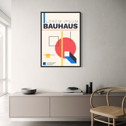 Bauhaus | Abstract Geometric Minimalism