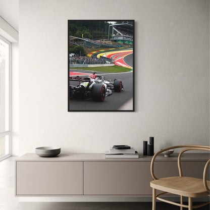 Senna & Leclerc | Abstract Graffiti Supercar