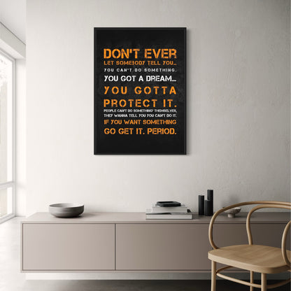 Motivational Gym Quote | You Got A Dream... Protect It