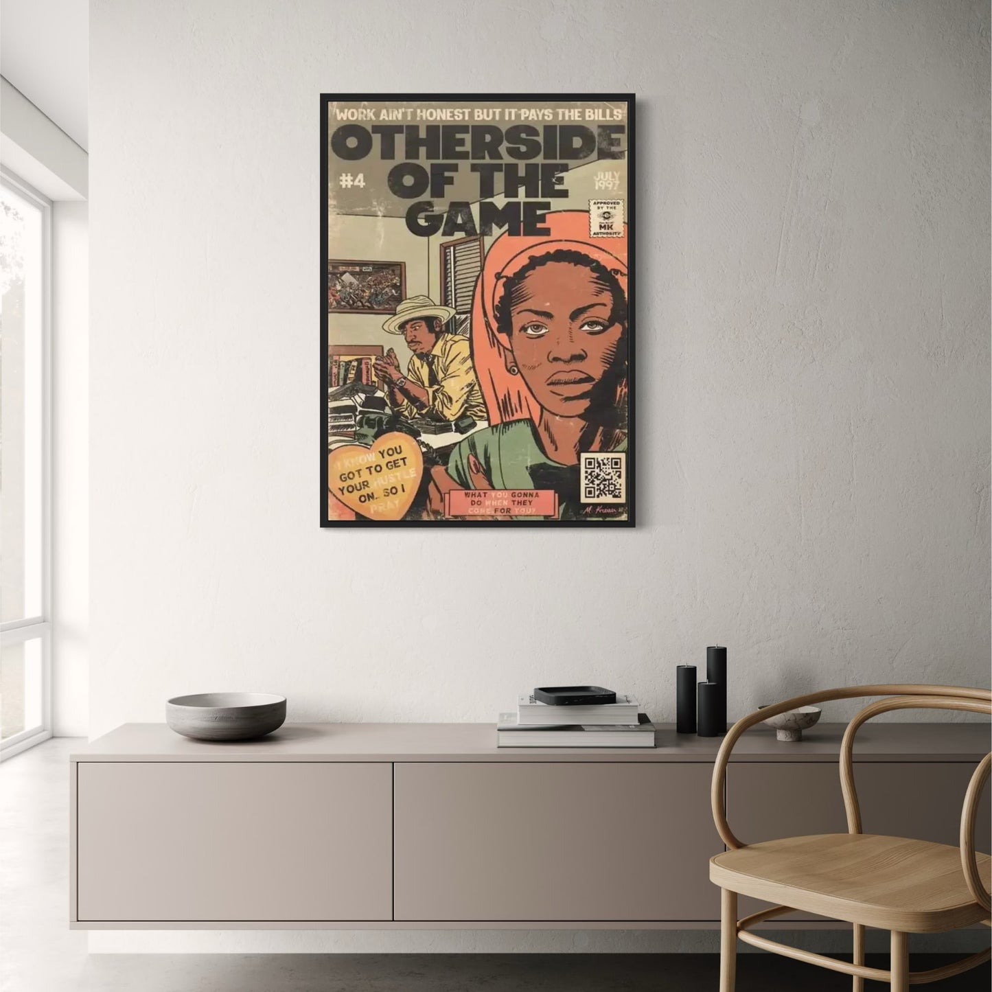 Erykah Badu | Otherside Of The Game | Music Comic Style