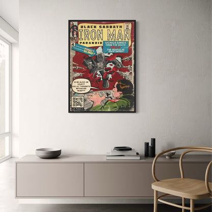 Black Sabbath | Iron Man Comic Poster